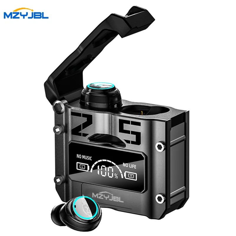 

MZYJBL TWS Wireless Headphones Bluetooth Earphones M25 LED Display In Ear Earbuds Waterproof 9D HiFi Stereo Sound Sports Headset