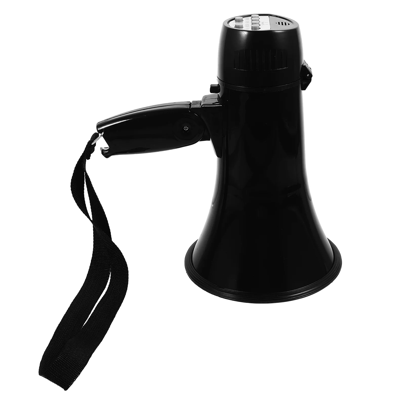 

Voice Amplifier Handheld Megaphone Speakers Loudspeaker Cheering Bullhorn Black Abs Portable