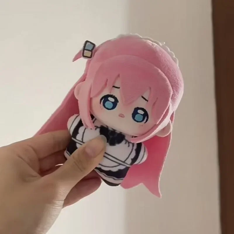 10 cm Anime BOCCHI SKAŁA! Gotoh Hitori brelok lalka Cosplay Kawaii pluszowa wypchana lalka prezent na boże narodzenie ozdoba akcesoria