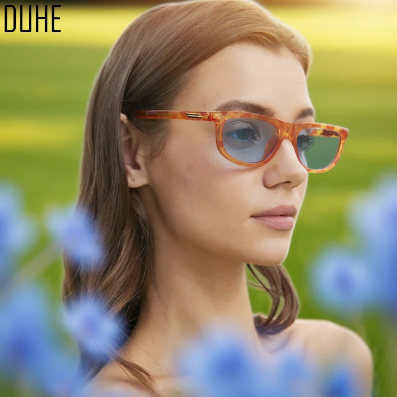 

Модные легкие роскошные простые женские солнцезащитные очки, элитные повседневные солнцезащитные очки в квадратной оправе в стиле ретро, универсальные солнцезащитные очки для путешествий, мужские