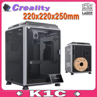 Creality K1C 3D Printer 600Mm/S Max Speed Ai Camera Quick Swap Nozzle All Metal Extruder Prints Carbon Air Filter Silent Mode