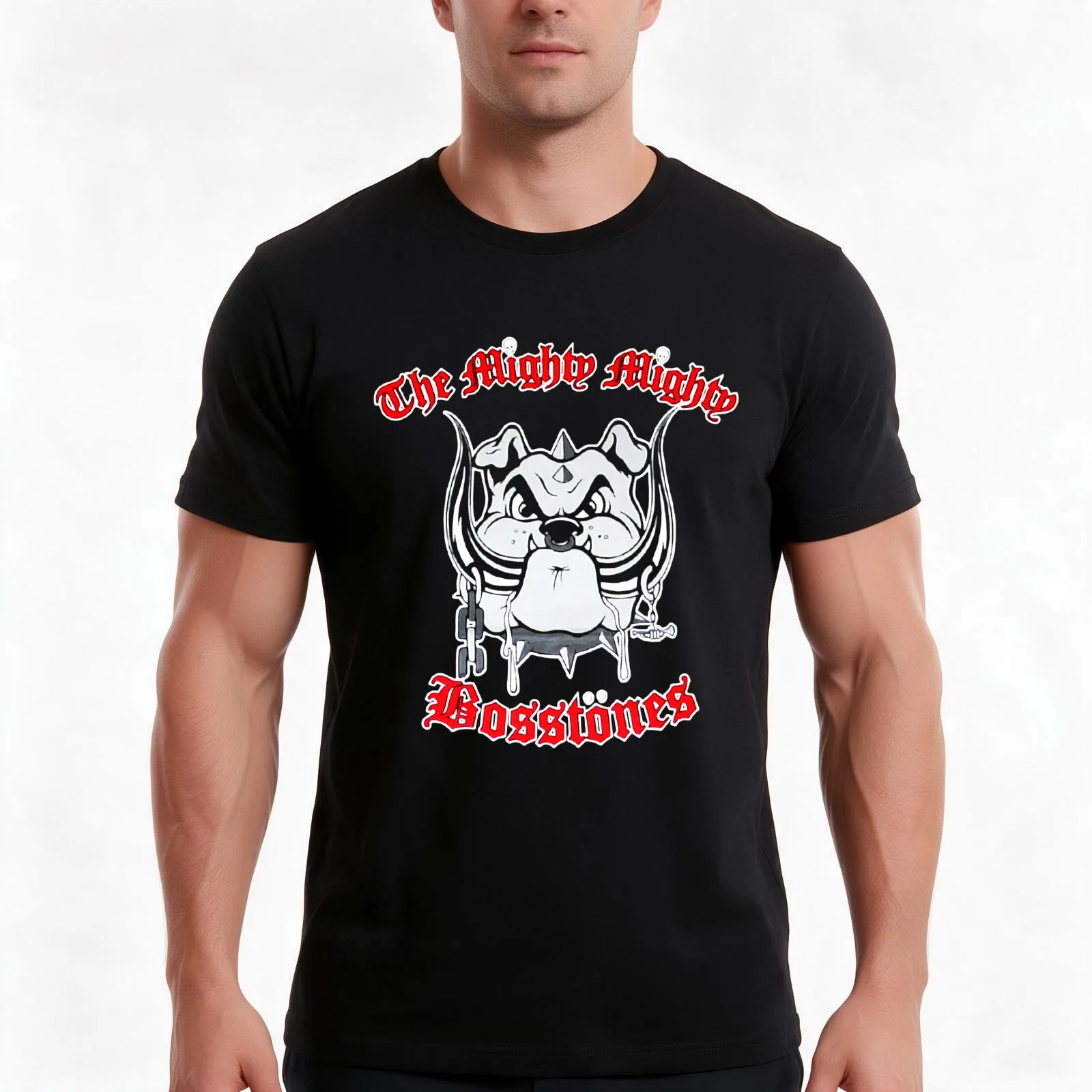 ProudMighty Dog Brotherhoodyears Old T-Shirt Summer Casual Cotton Tee Oversized Streetwear Tops Vintage Graphic Print