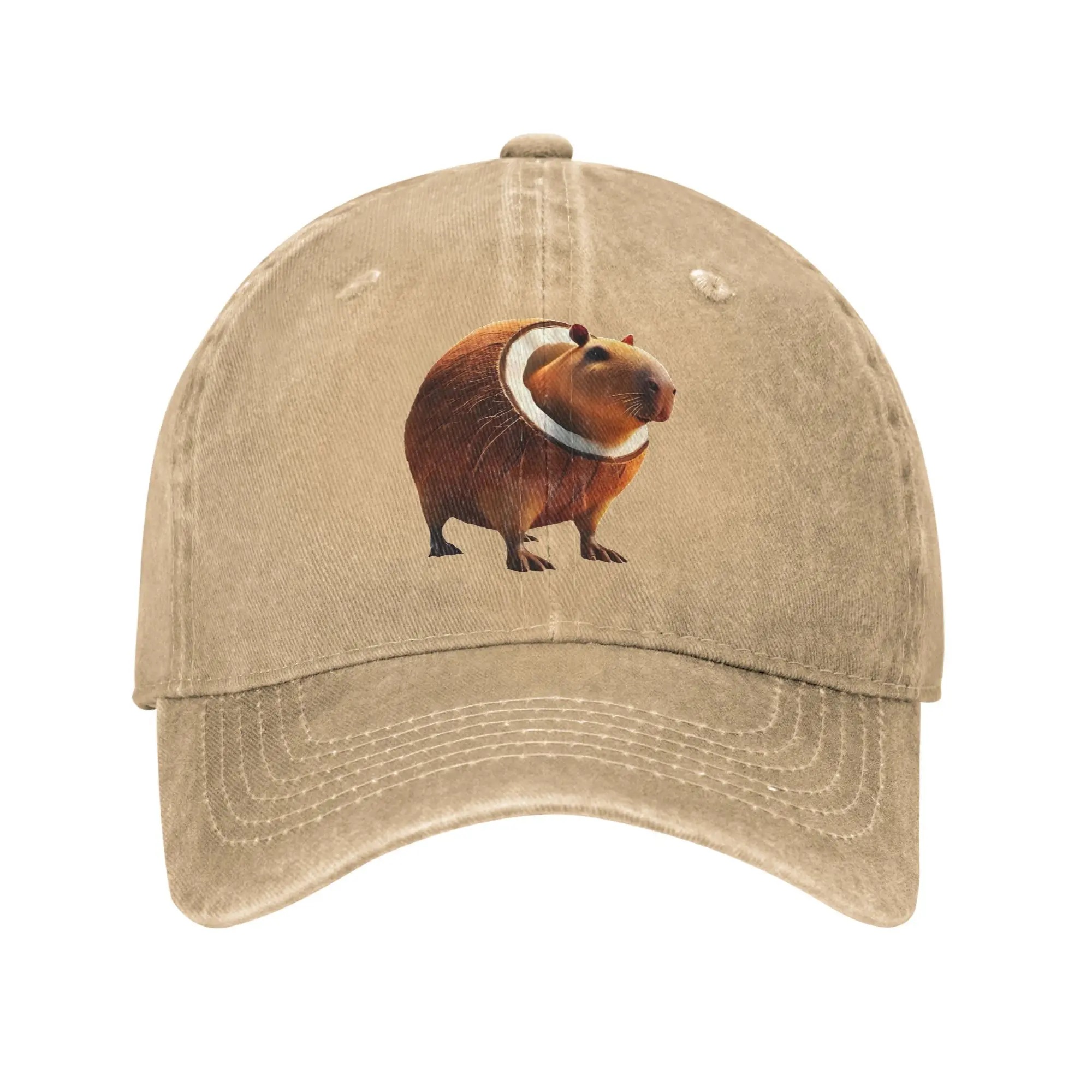 Burbaloni Luliloli CUTOUT Men Women Baseball Cap Italian Brainrot Distressed Cotton Caps Hat Classic Outdoor Summer Soft Sun Cap