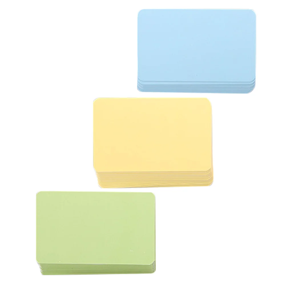 300 Pcs White Cardstock Blank Mini Colored Business Prayer Request Flashcards Small Note Paper Message