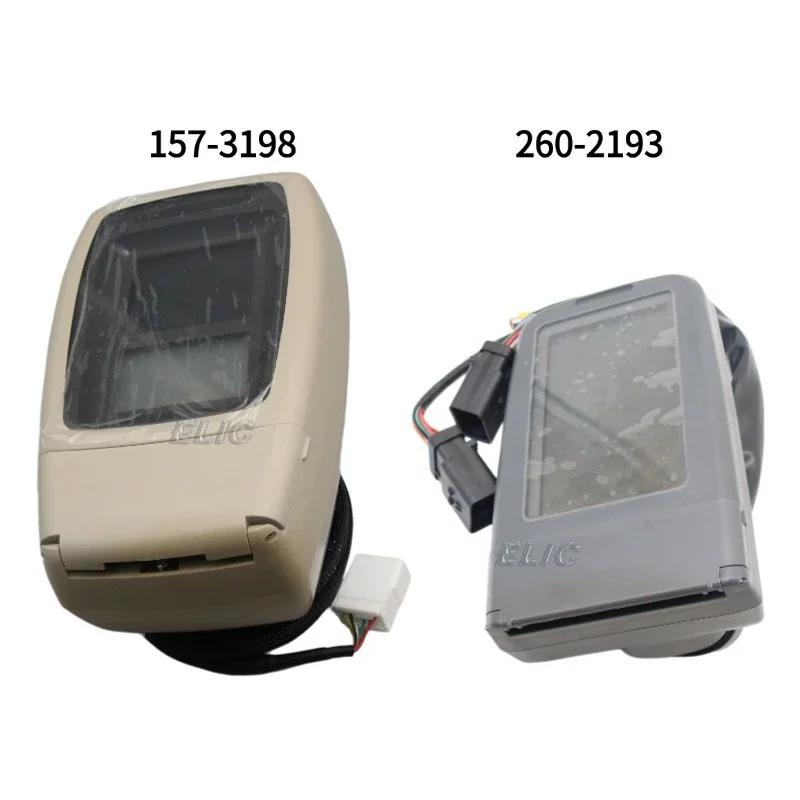 

High Quality Excav Parts LCD Instrument Panel 320C 320D 157-3198 260-2193 Excavator for Cat Replacement