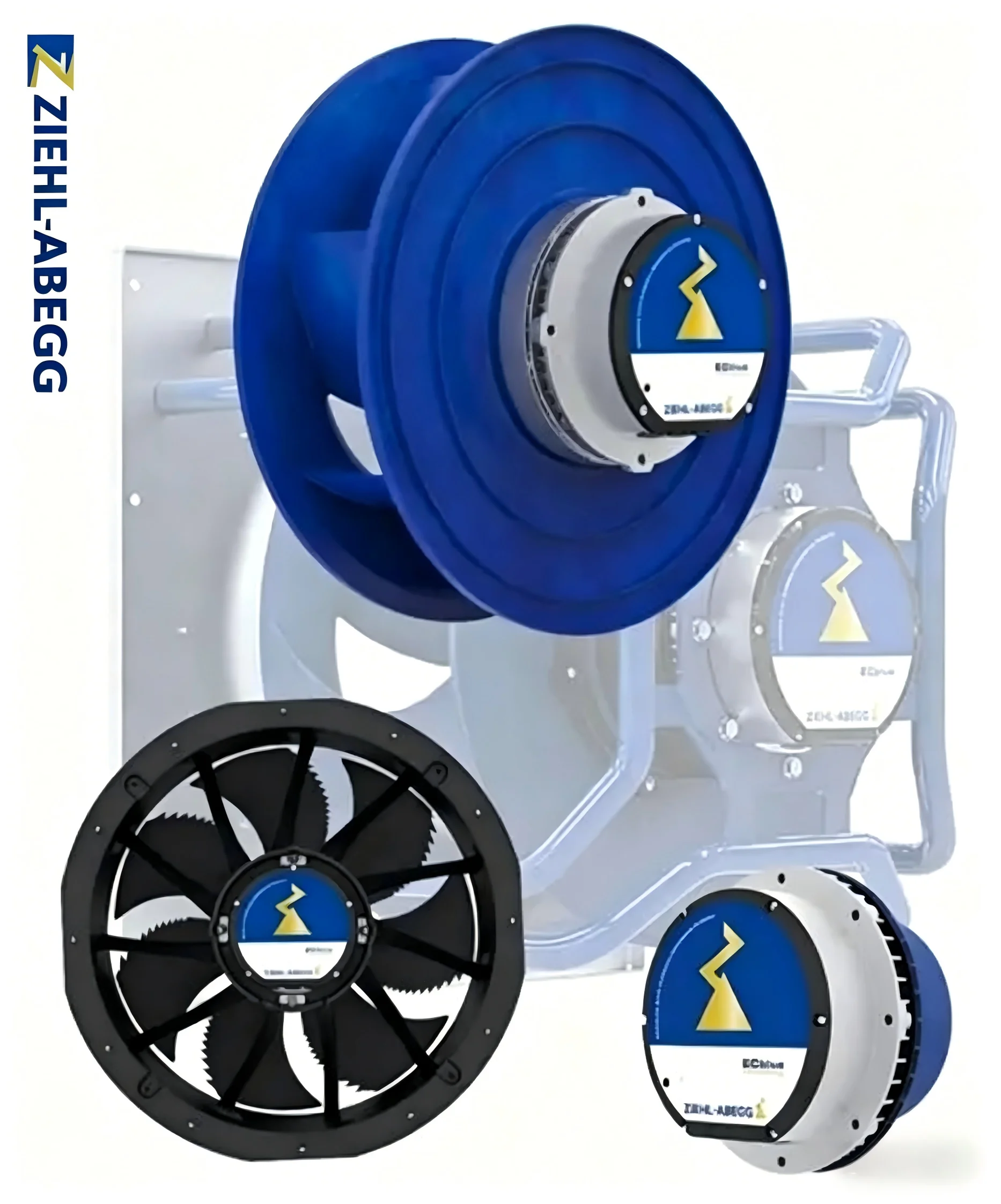 RH45M-4DK.4F.1R centrifugal fan, AC industrial fan, ventilation and heat dissipation