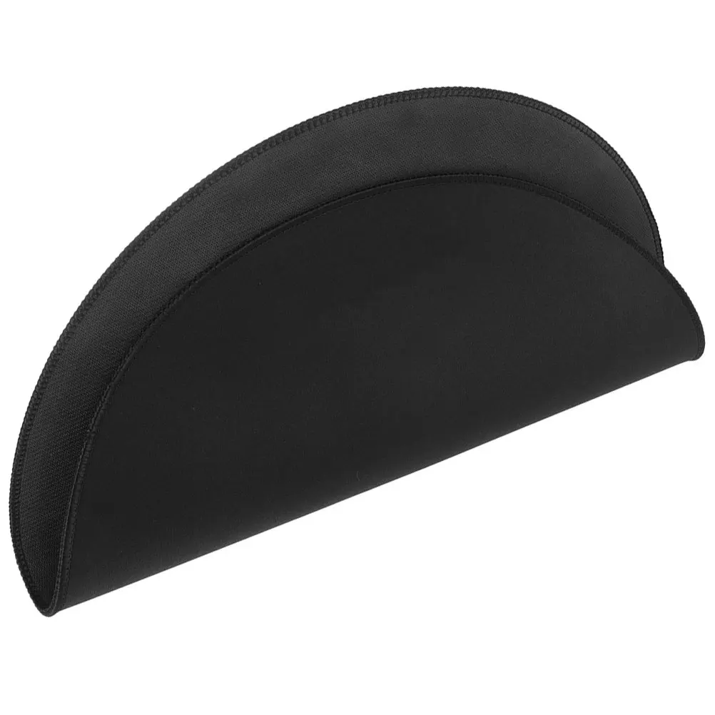 

8 Inch Black Mute Pad Cloth Rubber Practice Pads Snare Drum Noise Reduction Reusable Easy Install Drum Accessories