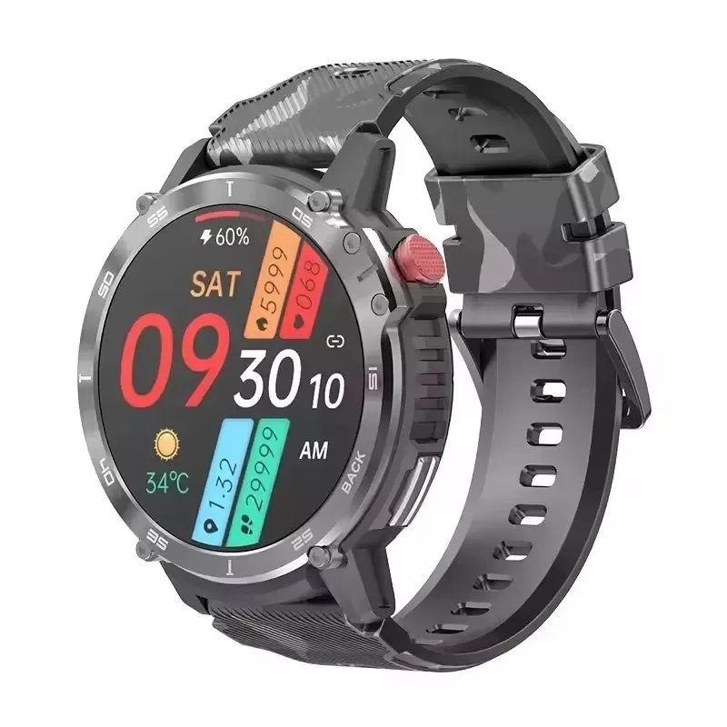 Smart Watch for Men C22 1.6 inches Outdoor Sports Fitness Smart android Watch Smart Waterproof