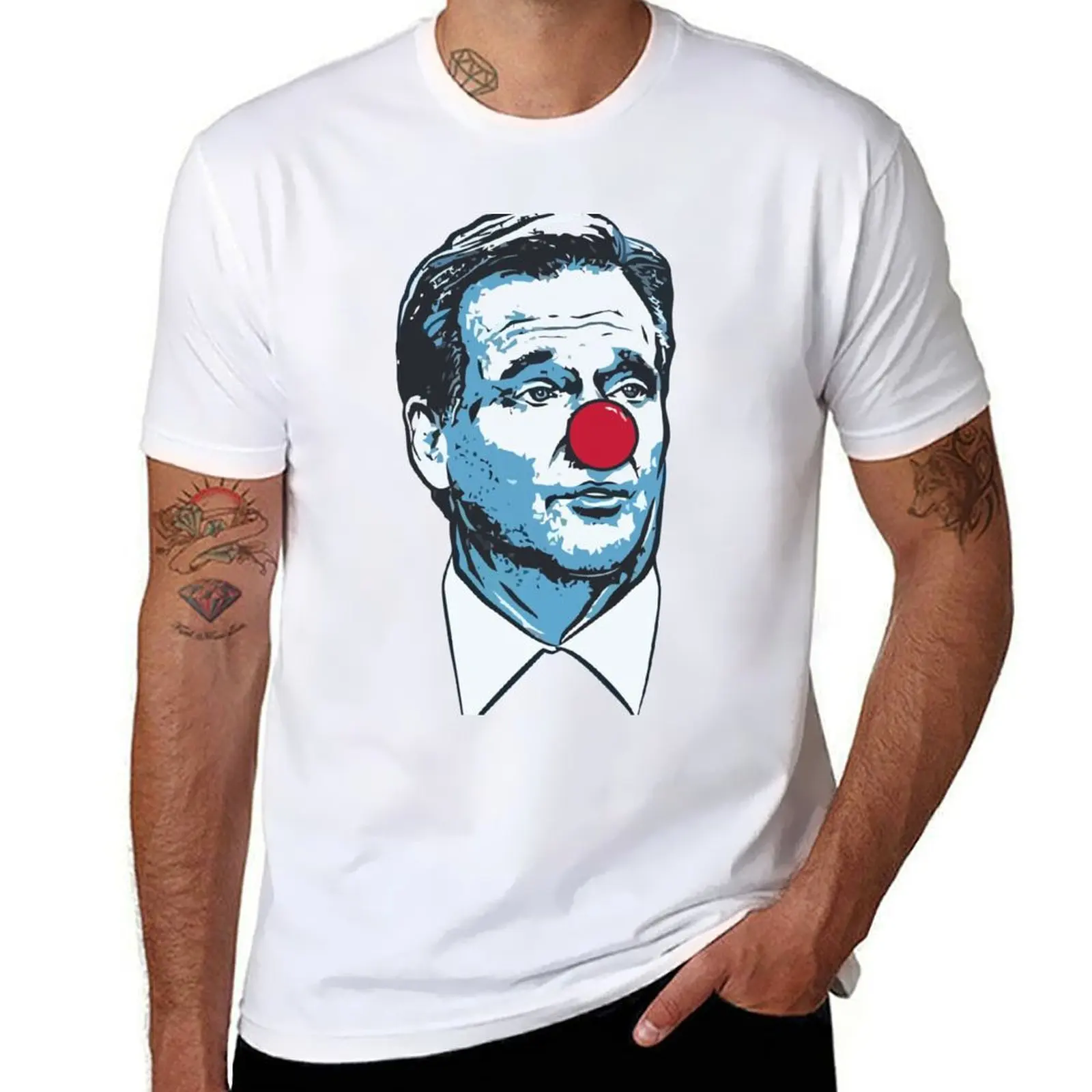 

Roger Goodell Clown Barstool Shirt T-Shirt t shirts for man cotton funny anime t shirts for man T-Shirt