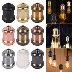 E27 Vintage Industrial Light Bulb Lamp Holder Fitting Antique Retro Lights Bulb Socket Home For decor