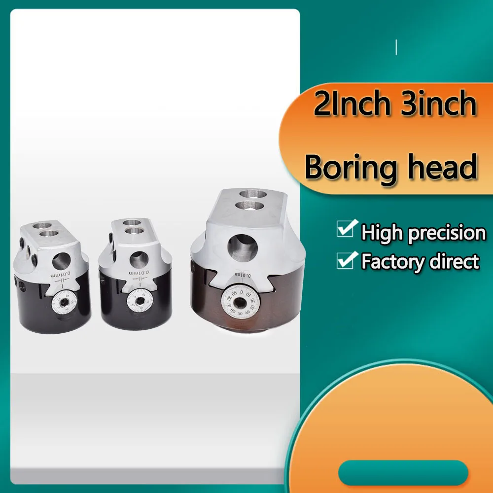 Manufacturer boring bar F1 12 2 Inch Rough Boring Head 50mm Cutter Head For CNC Lathe Machine Milling