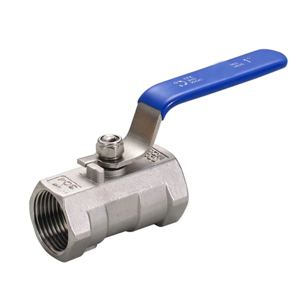 201/304/316 Stainless Steel Reducer Port 1-Piece Ball Valve DN8/DN10/DN15/DN20/DN25 1/2