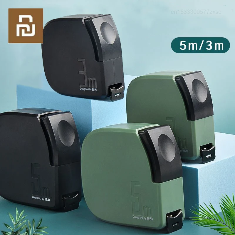 

3/5M Self-locking Steel Measuring Tape Thickened High-Precision Durable Retractable Steel Tape Woodworking Measur Tools