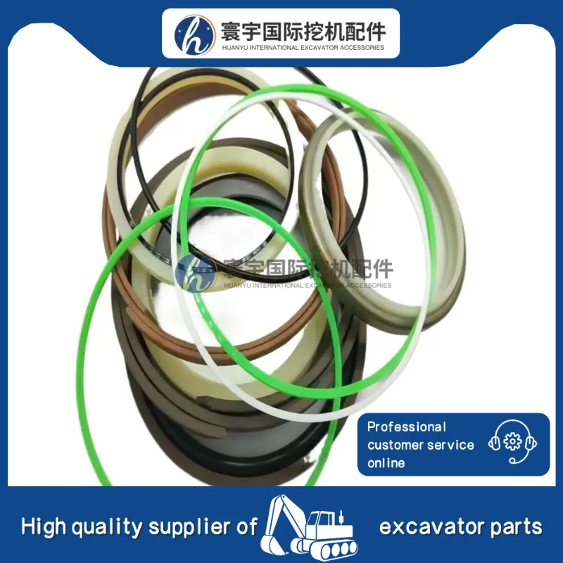 

Ah144594 AH148785 AH173457 Hydraulic Cylinder Seal Kit Compatible with 200LC 803M 853J 853M 903J 909J 853JH 909MH Machinery