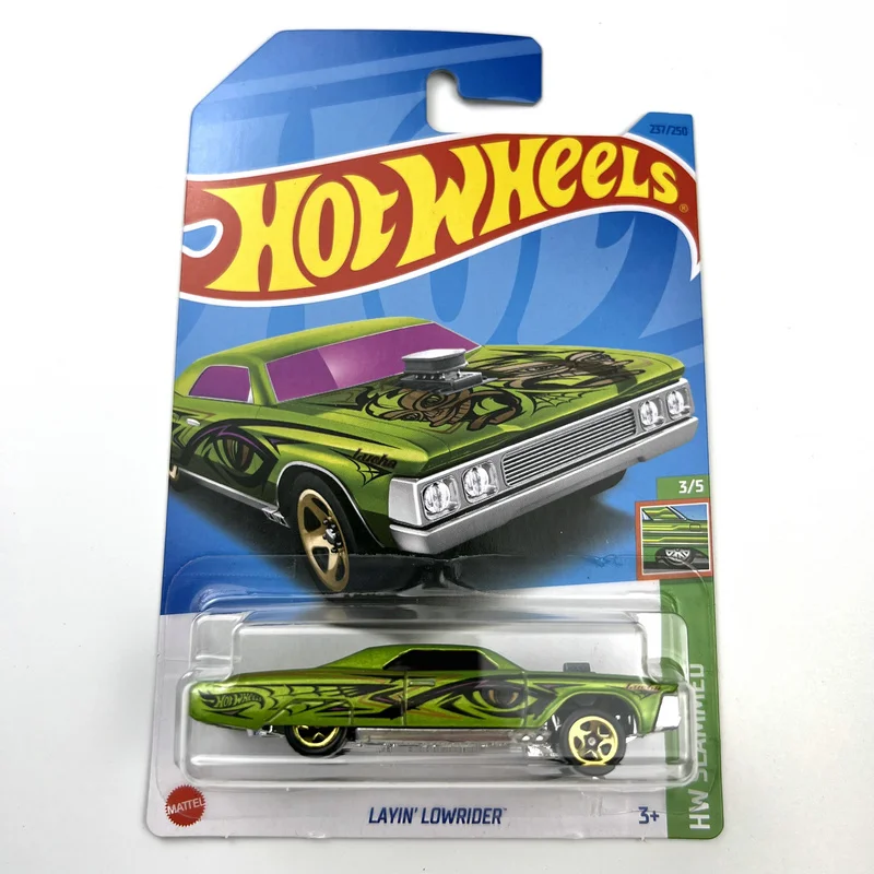 2023-237 Hot Wheels Cars LAYIN LOWRIDER 1/64 Metal Die-cast Model Toy Vehicles