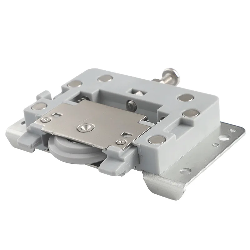 Аксессуары для раздвижных дверей с бесплатной прорезящей поверхностью, направляющая для верхней и нижней направляющей раздвижной двери шкива