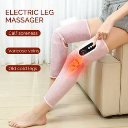 foreverlily Electric Leg Calf Massager 3 Mode Air Pressure Airbag Vibration 360° Leg Massage Promote Blood Circulation