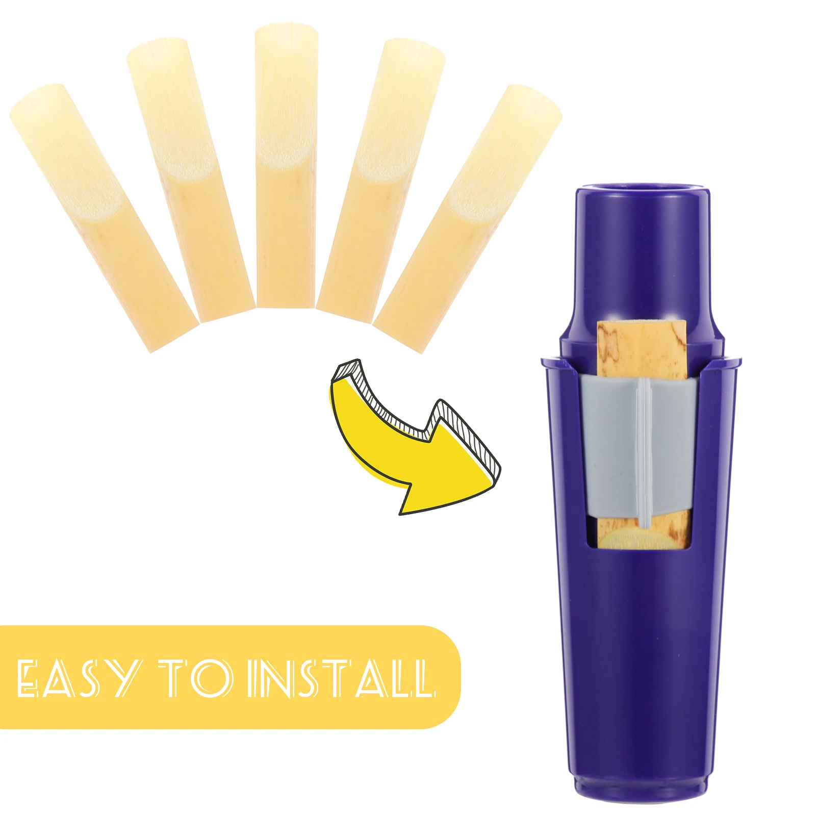 

Ten Reeds Instrument Accessories Clarinet Tenor Sax Replacement Saxophone Musical Instruments Alto