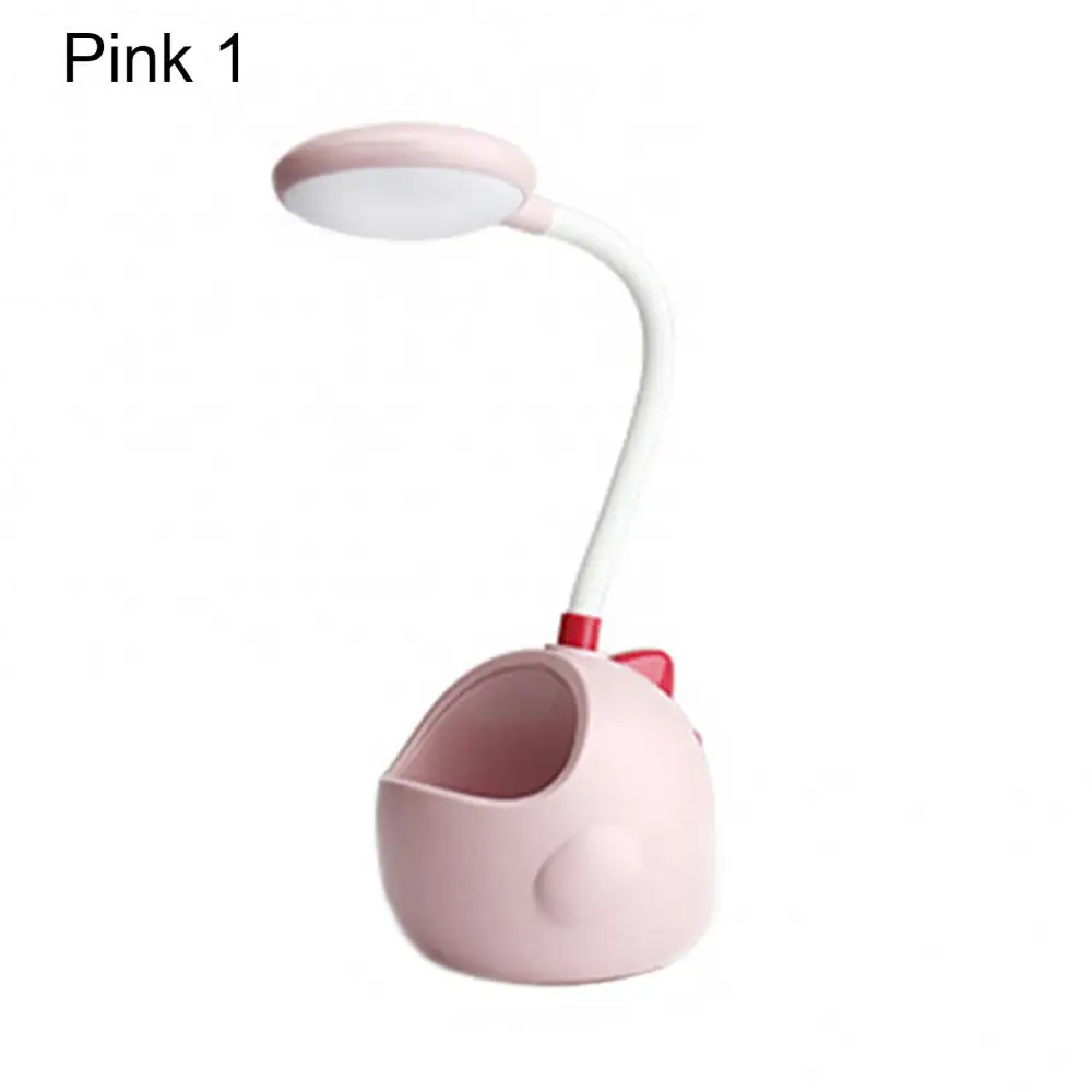 LED Cartoon Dinosaur Shape Bendable Light Tube Student Bedroom Desk Reading Lamp