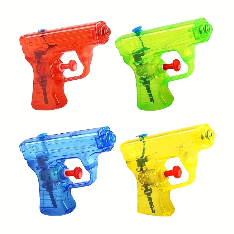 2 قطعة لعبة ممتعة صيفية عشوائية للأطفال مسدسات مائية ، لألعاب رمل الشاطئ والحمام ، لعبة تفاعلية بين الوالدين والطفل مسدسات مائية هدايا #6