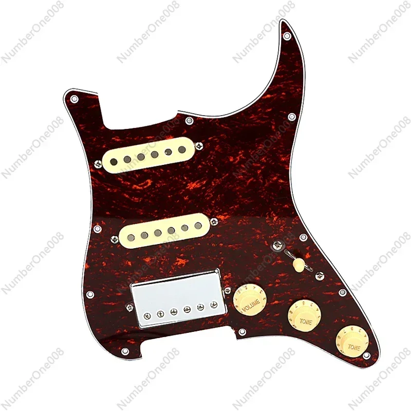 Handmade Vibration Pickup Electric Guitar Assembly Replica Suhr V70 Single and Double High Quality Guard Plate Assembly