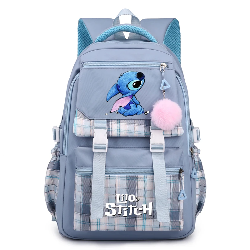 

Lilo Stitch Printed Backpack Cartoon Student Teenagers Bookbag Sport Rucksack for Boy Girl Bagpack Laptop Women Travel Schoolbag