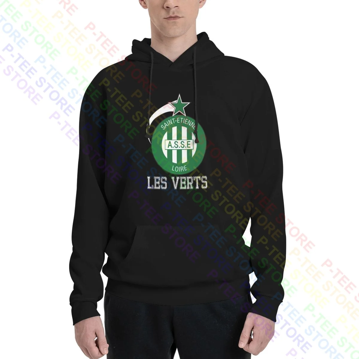 Les Verts Saint Etienne Asse France Ligue 1 Soccer Hoodie Sweatshirts Hoodies Vtg Print Premium Hot Selling