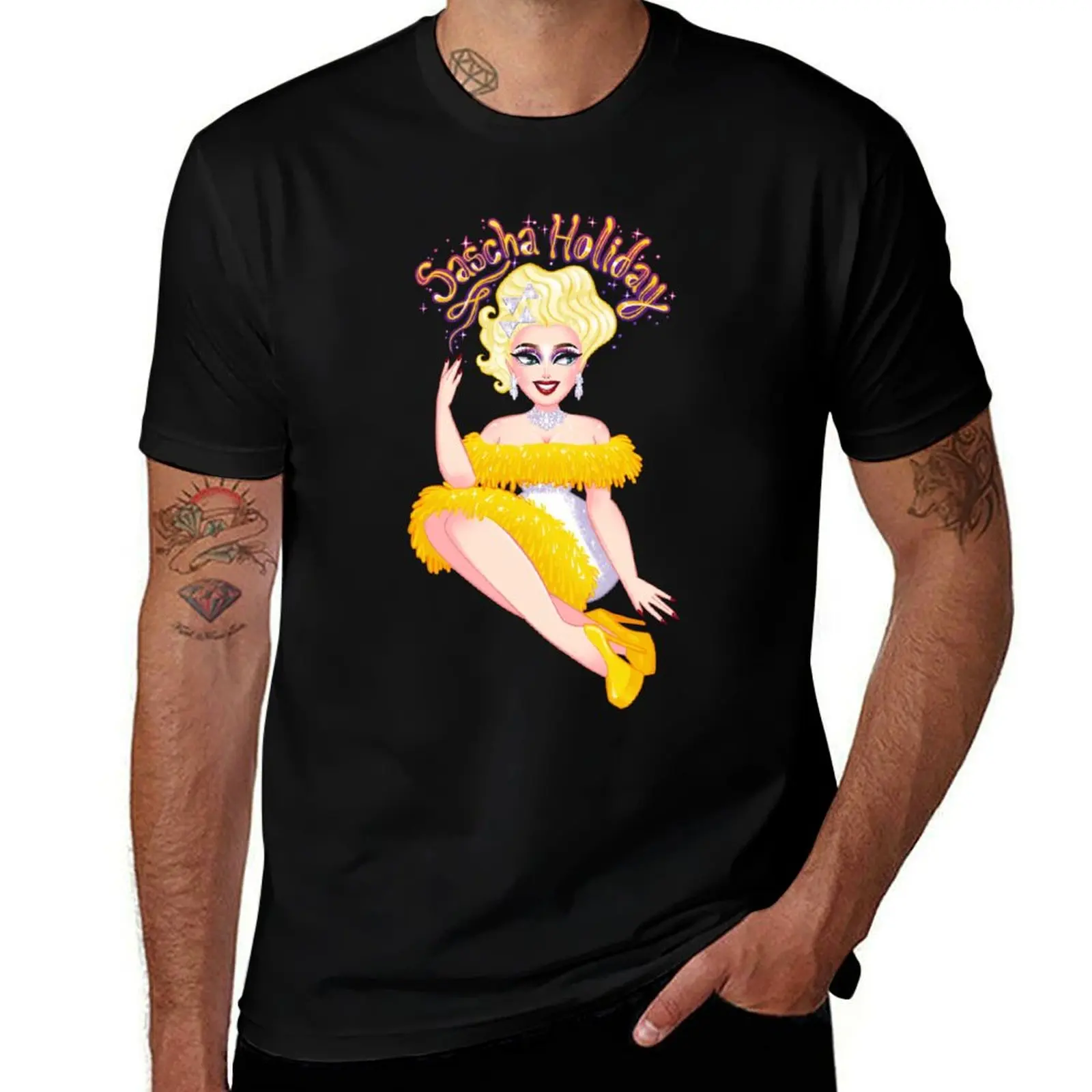 Alles über das T-Shirt „The Queen Sascha Holiday T-Shirt“ – Ein Must-Have für jeden Mann
