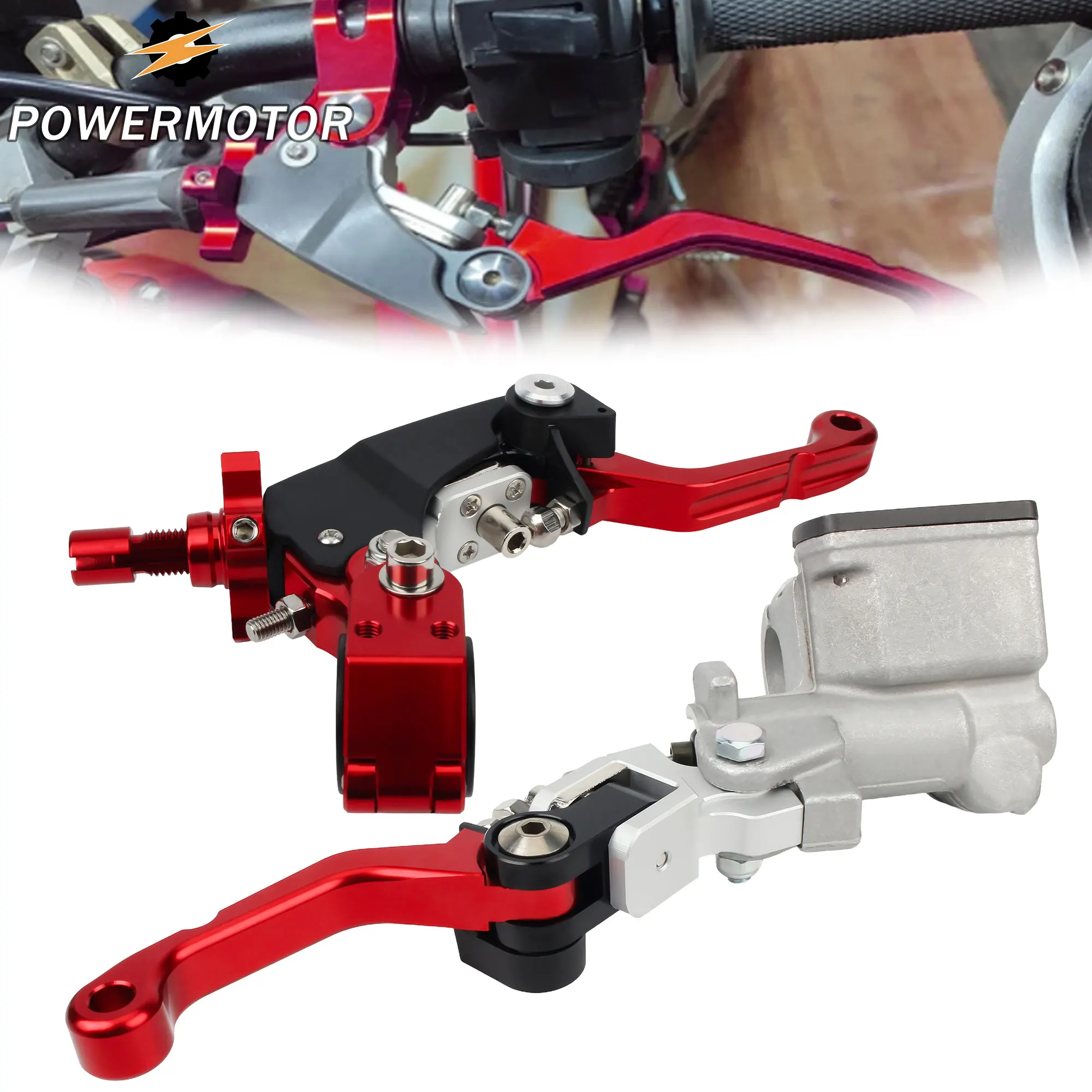 

DirtBike Motorcycle Brake Clutch Lever Master Cylinder Pump For Honda CRF230 CQR 250 Motocross Off-Road Racing Modified Parts