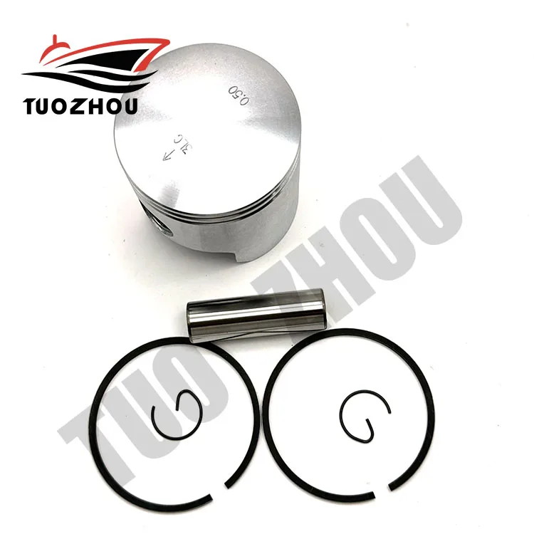 3LC-00004-0 Piston (0.5 O/s) Kit Made in Taiwan Fit for Tohatsu Outboard 2-Stroke MX50D2,MWX50D2 PISTON&CLIP&PIN&RING