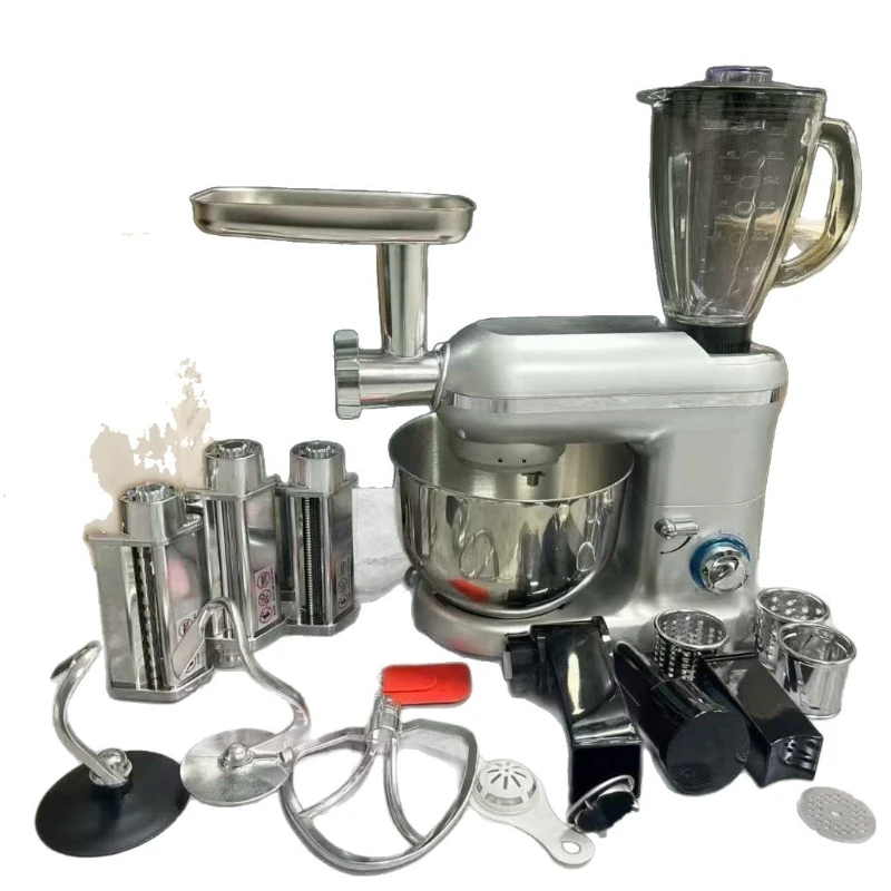 8-In-1 Multifunctional Chef Machine Household 6L Automatic Cooking and Dough Mixing Machine Kneading Machine