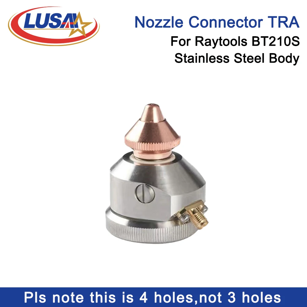 

LUSAI Raytools BT210s Nozzle Connector TRA Fiber Metal Cutting Machine Part For Raytools BT210 Laser Head