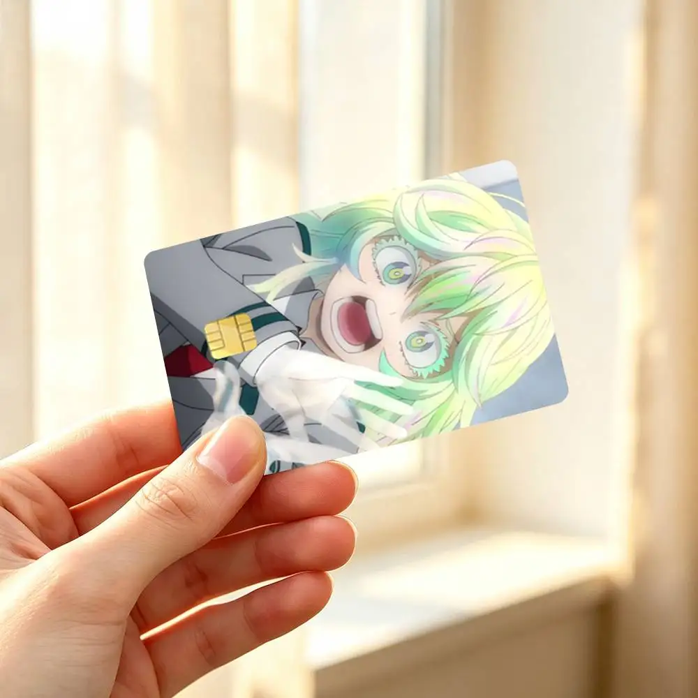H-Hagakure M-MHA Credit Card HD Stickers Premium matte film effectively prevents fingerprints and daily abrasion.