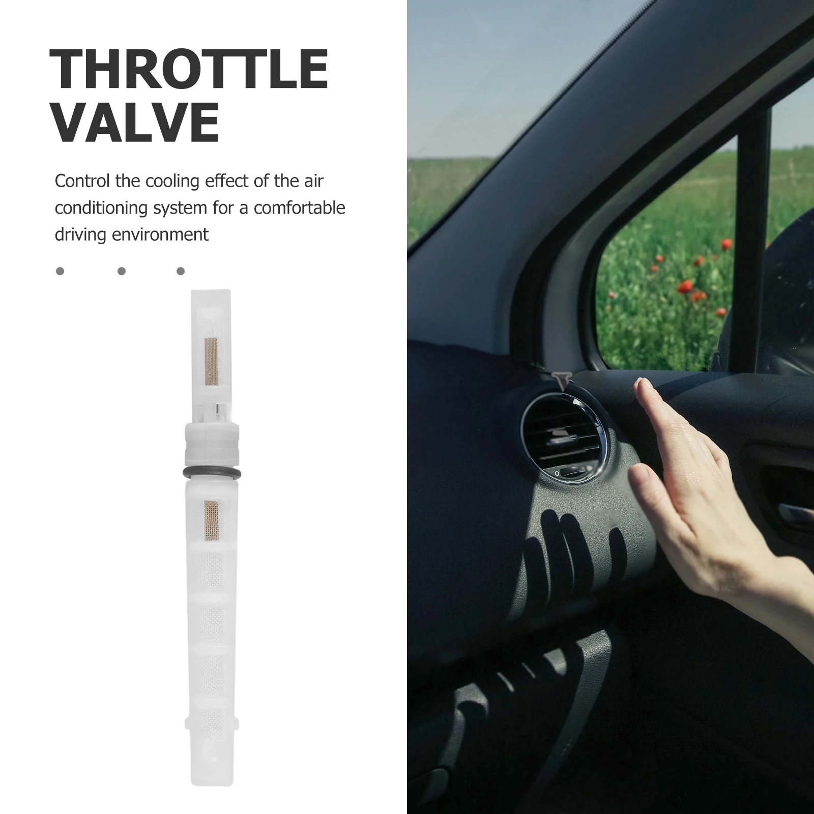 

Conditioning Expansion Replacement Part Durable Plastic Throttle Fuel Efficient Easy Installation