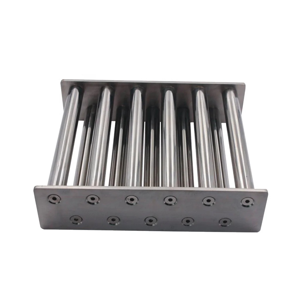12000 Gauss Industrial Permanent New Powerful Square Rod Magnet Neodymium Bar Magnetic Grate Separators Magnet Filter