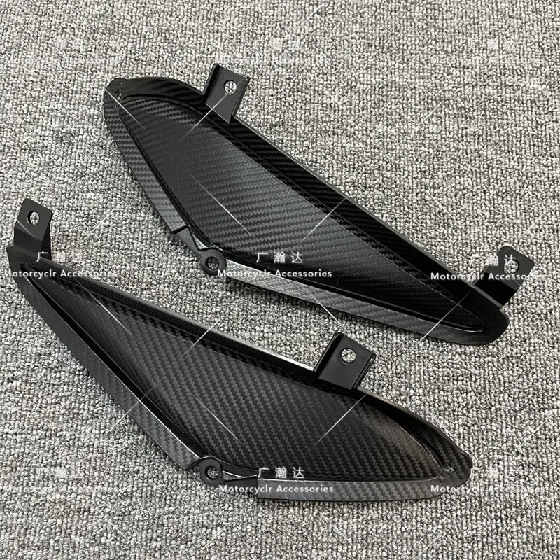

Fit For Honda CBR650R 2019-2021 Front Shell Side Panel Black Side Carbon Fiber Pattern Small Plate Fairing