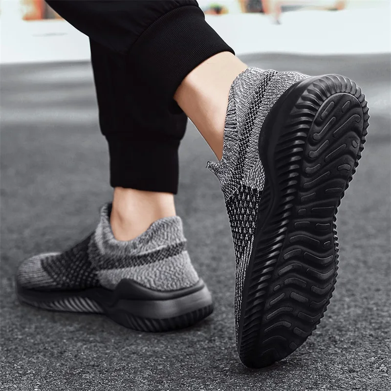 Fast Shipping Sock Shoes For Men Tenis Breathable Male Sneakers Outdoor Casual Loafers Walking Shoe Big Size47 Zapatillas Hombre