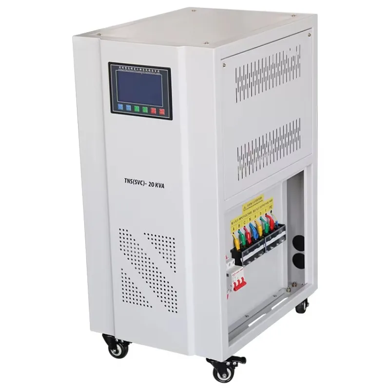 

Outstanding Quality TNS(SVC)-25KVA No Noise Voltage Regulator Whole House Voltage Regulator Automatic Voltage Stabilizer