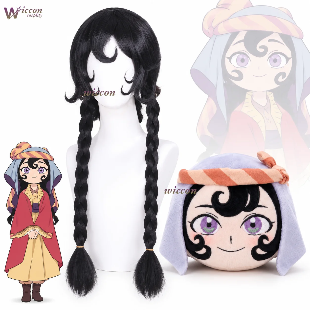 YesOk Anime Jaadugar A Witch in Mongolia Sitara 10cm Plush Doll Pendant Fan Merch Cute Stuffed Toy Anime Convention Backpack ​​​