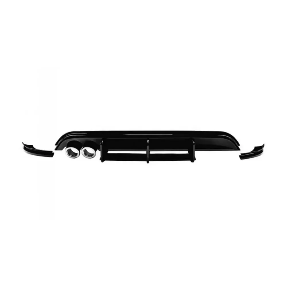 

Gloss Black Car Body Kit Rear Lip Shovel Tail Throat Assembly For Volkswagen vw POLO 2011-17 Modified New Style Auto Accessories