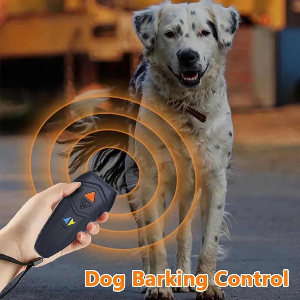 Pet Dog Ultrasound Repeller Safe Training Equipment Handheld Control Trainer Device Anti Barking Stop Bark Repeller100% original