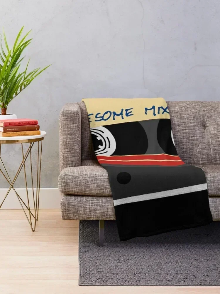 Awesome, Mixtape Vol 2, Cassette, Retro, Throw Blanket For Baby Soft Sofa Giant Sofa Blankets