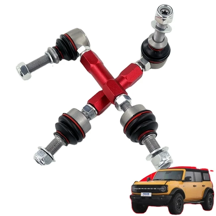 Adjustable Roll Sway Bar End Link Stabilizer Links for F0RD Bronco Sway Bar Link