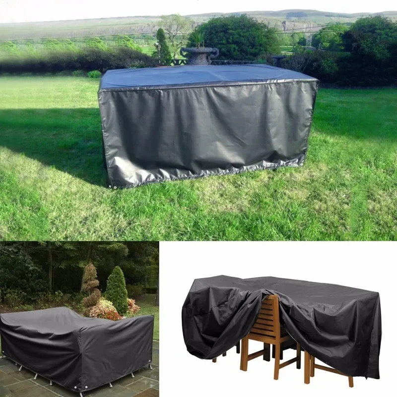 Outdoor Waterproof Dustproof Snow Furniture Cover Case Tarpaulin Garden Patio Coffee Table Chair Waterproof  Sofa Set Protection