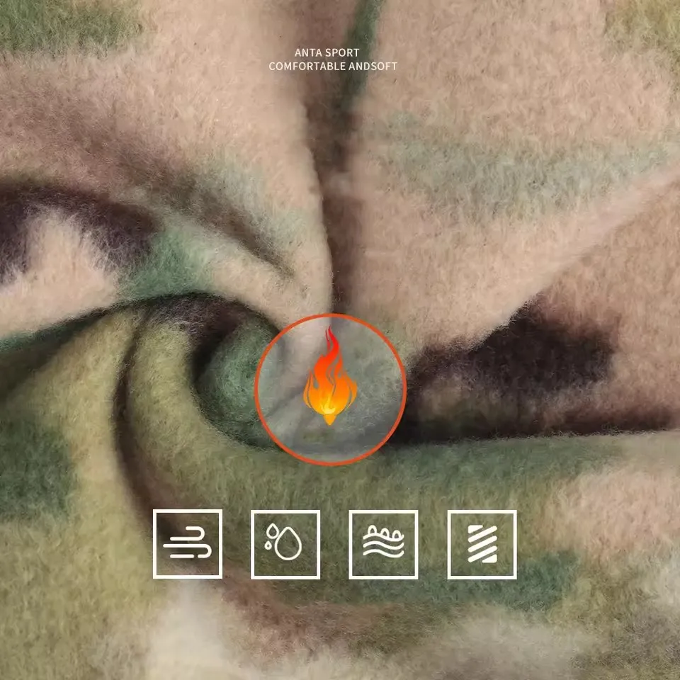 Caldo inverno all'aperto uomo polare scaldacollo berretti donna mimetico maschera a pieno facciale caldo orecchio casco fodera sport passamontagna da sci berretto