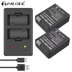 PALO AHDBT-301 Battery for GoPro Hero3 Hero3 AHDBT-301 Go Pro hero 3 battery +USB LCD Dual Charger Antion Camera accessories