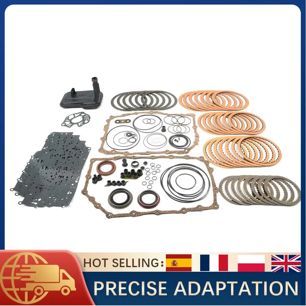 

Комплект для капитального ремонта трансмиссии 6L80 6L80E 6L90 6L90E с фильтром для GM Escalade Silverado Tahoe Sierra Yukon, 6-ступенчатая автоматическая коробка передач, автозапчасти