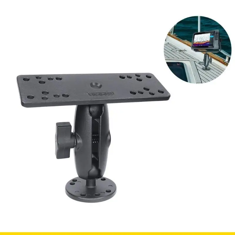 

SZCH Universal Fish Finder Mounting Bracket Adjustable Plastic Metal Construction Quick Install for Marine Equipment