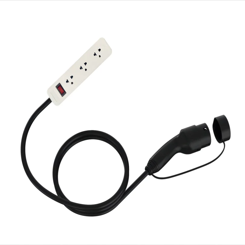 Custom OEM Discharging Gun for EV  New Energy Vehicle Charger Outdoor Camping 3.5kw EV Discharge Gun With Cable Plug