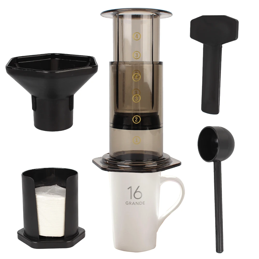 Barista Tools New Filter Glass Espresso Coffee Maker Filters Paper French Press Cafe Coffee Pot Cafe Press Machine Portable